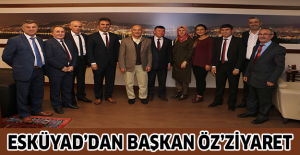 ESKÜYAD’dan Başkan Öz’ziyaret