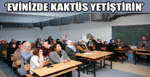 ‘Evinizde kaktüs yetiştirin’