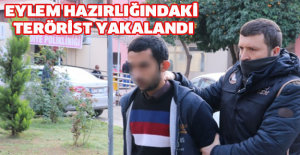 Eylem hazırlığındaki terörist yakalandı