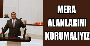Gürer: Mera alanlarını korumalıyız
