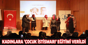 Kadınlara ‘Çocuk istismarı’ eğitimi verildi