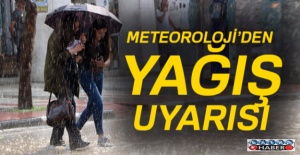 Meteoroloji'den sağanak yağış uyarısı