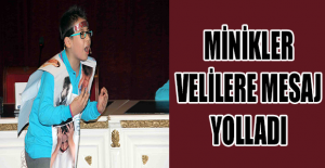 Minikler velilere mesaj yolladı