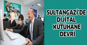 Sultangazi’de dijital kütühane devri
