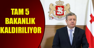 Tam 5 bakanlık kaldırılıyor
