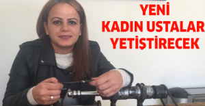 yeni kadın ustalar yetiştirecek