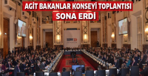 AGİT Bakanlar Konseyi Toplantısı sona erdi