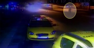 Ankara’daki ölümlü kaza güvenlik kameralarına yansıdı