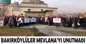 Bakırköylüler Mevlana’yı unutmadı