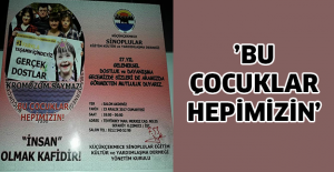 ’Bu Çocuklar Hepimizin’