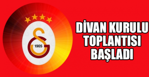 Divan Kurulu Toplantısı başladı