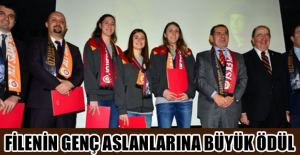 Filenin genç aslanlarına büyük ödül
