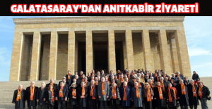 Galatasaray’dan Anıtkabir ziyareti