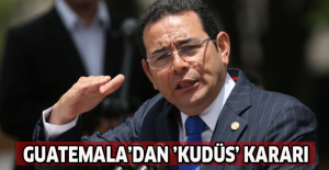 Guatemala’dan ’Kudüs’ kararı