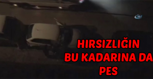 Hırsızlığın bu kadarına da pes
