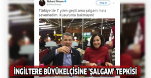 İngiltere Büyükelçisine ’şalgam’ tepkisi