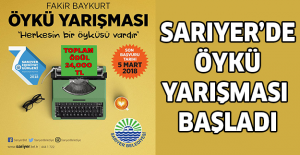 Sarıyer’de öykü yarışması başladı