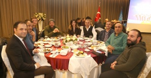 Başkan Karadeniz gazetecileri ağırladı