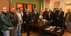 CHP KARTAL İLÇE BAŞKANI MUAMMER ÇELEBİ’Yİ ZİYARET ETTİ