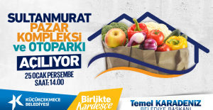 İlk kapalı Pazar yeri açılıyor
