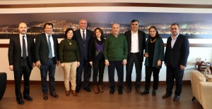 AKTÜRK’TEN BAŞKAN ALTINOK ÖZ’E ZİYARET