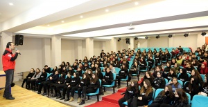 ÖĞRENCİLER DEPREM HAFTASINDA BİLİNÇLENDİRİLİYOR