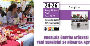 ENGELSİZ ÜRETİM ATÖLYESİ YENİ SERGİSİNİ 24 NİSAN’DA AÇIYOR