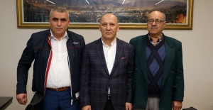 ERZURUM AŞKALE YAYLIMLI KÖYÜ DERNEĞİ BAŞKAN ÖZ’Ü ZİYARET ETTİ