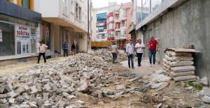 Büyükçekmece’de Cadde Çalışması