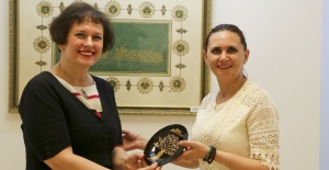 Ebru öğrencilerinden yıl sonu sergisi