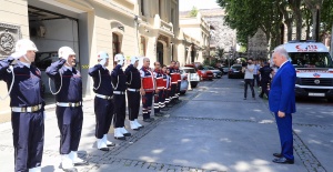 Uysal İBB Çalışanları ile Bayramlaştı