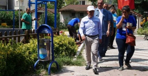 Akgün Festival Çalışmalarını Denetledi