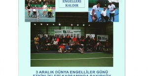 Bakırköy’de Ünlüler, Engelli Sporcularla Tenis Oynayacak