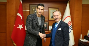 Beşiktaşlı Necip Uysal’dan Başkan Aydıner’e Ziyaret