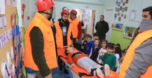 Minikler, Depreme Karşı Bilinçlendirildi