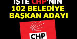 CHP'nin 102 Belediye Başkan Adayı Belirlendi
