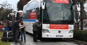 Esenyurt’tan  Suriye’ye dönüşler devam ediyor.