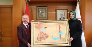 ESKİ BAKAN SAYAN KAYA’DAN BAŞKAN AYDINER’E ZİYARET