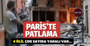 Paris'te şiddetli patlama! 4 ölü, çok sayıda yaralı var...