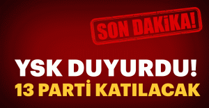YSK Seçime Katılacak Partileri Açıkladı