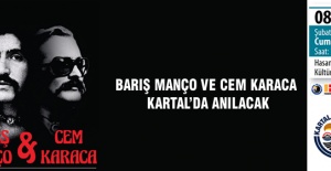 Barış Manço Ve Cem Karaca Kartal’da Anılacak
