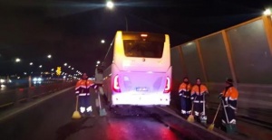 Haliç Köprüsünde Zincirleme Kaza
