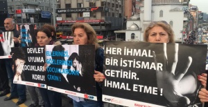 CHP Bahçelievler, çocuk istismarını protesto etti