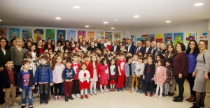 Kartallı Minikler Düşlerini Resim İle Anlattı