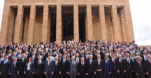 Başkan Gökhan Yüksel Anıtkabir’i Ziyaret Etti