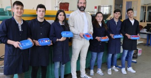 Hasan Küçükçetin lise öğrencileri ile sorumluluk projesine destek verdi.