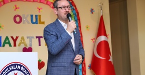 KARTOĞLU ÖĞRENCİLERE KARNE DAĞITTI