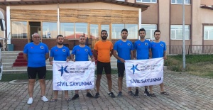Küçükçekmece Sivil Savunma Ekipleri Tunceli’ye Gitti