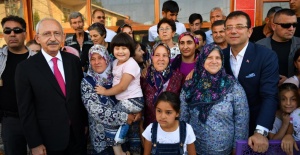 Çatalca'da, Kılıçdaroğlu ve İmamoğlu rüzgarı
