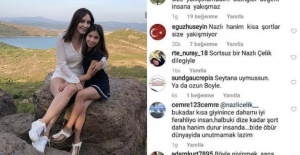 Nazlı Çelik'in verdiği poz olay oldu
